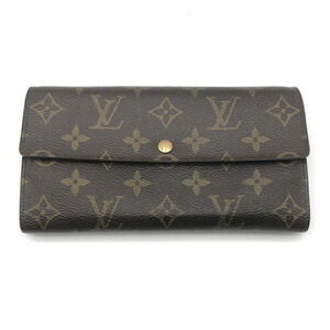 LOUIS VUITTON Portefeuille Sarah Long Wallet M61734 Monogram Brown Louis Vuitton
